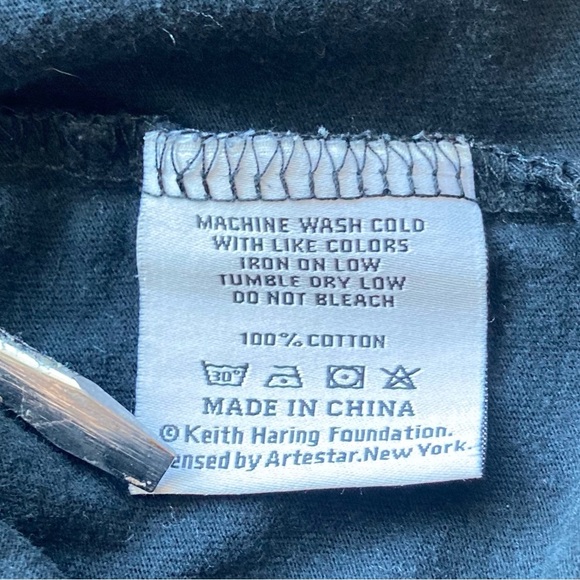 Keith Haring x Shoe Palace Collab Tee | M | Artwear Collectible | graphic tee - Picture 6 of 9